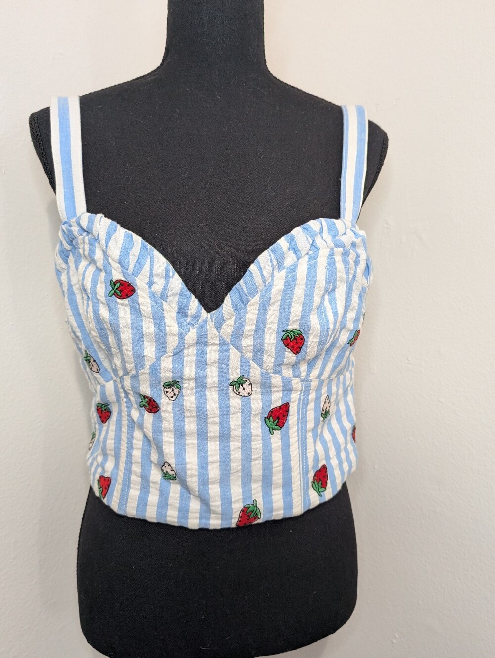 Maeve Strawberry Coquette Coastal Beachy Resort Preppy Boho Feminine Top 10